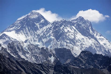 Mount Everest In Clouds Photograph By Frank Tschoepe Fine Art America