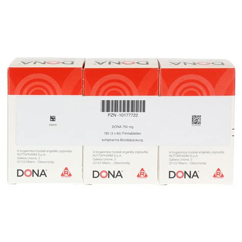 Dona 750mg 180 Stück online kaufen | medpex