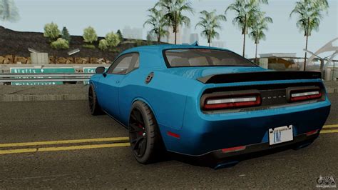 Dodge Challenger Srt Hellcat 2015 Hq For Gta San Andreas