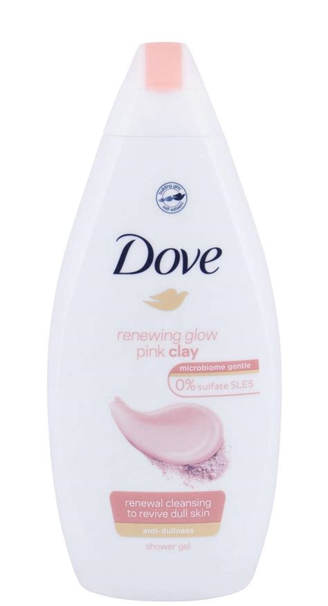 6er Pack Dove Shower Gel Renewing Glow Pink Clay 500 Ml