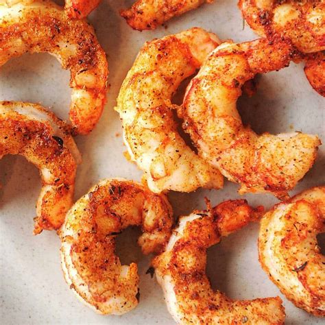 10 Minute Argentine Red Shrimp In The Air Fryer