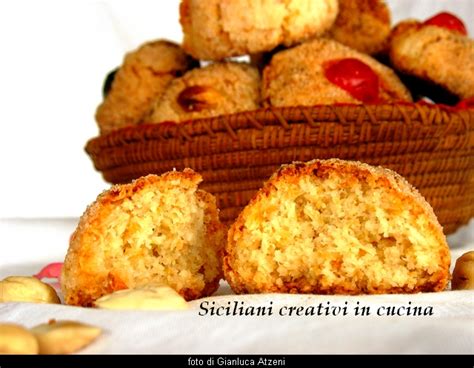 Gli Amaretti Sardi Siciliani Creativi In Cucina