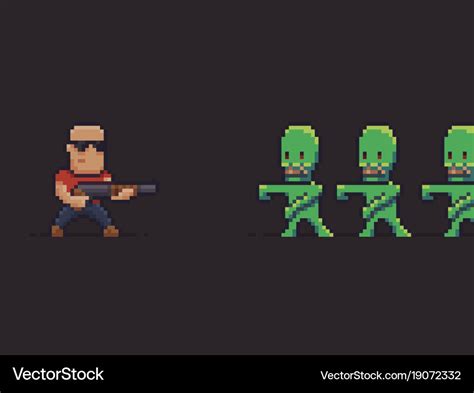 Zombie Pixel Art