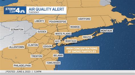 Air Quality Unhealthy In Nyc After Smoke Descends From Canadian