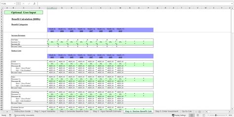 Excel Template Business Case Template Excel Template Xls Flevy