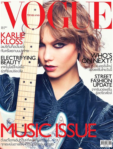 Karlie Kloss For Vogue Thailand July 2013