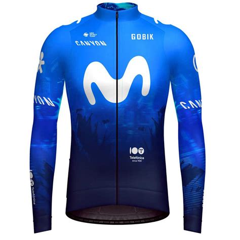 Gobik Movistar Hyder Movistar Team Long Sleeve Jersey Bikeinn