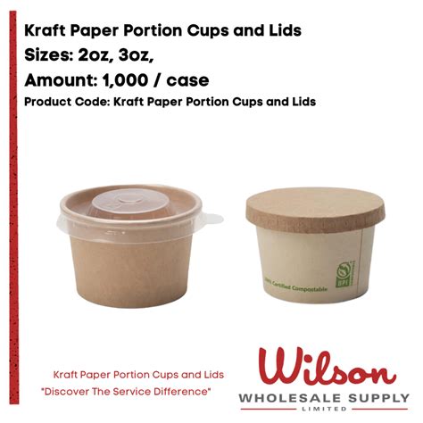 condiment cup - Wilson Wholesale Supply