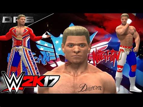 Cody Rhodes the American Nightmare CAW Fórmula WWE 2K17 PS3 Xbox 360