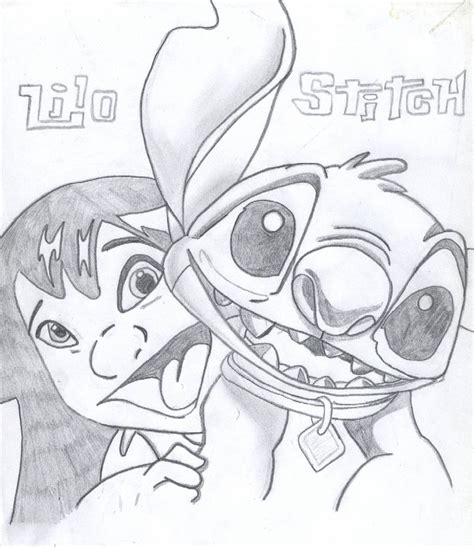 Lilo and Stitch hugging by addica on DeviantArt