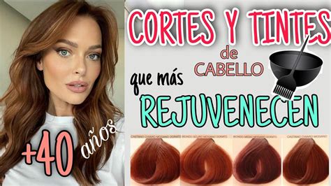 Los mejores COLORES y CORTES de Cabello que más REJUVENECEN El ROSTRO