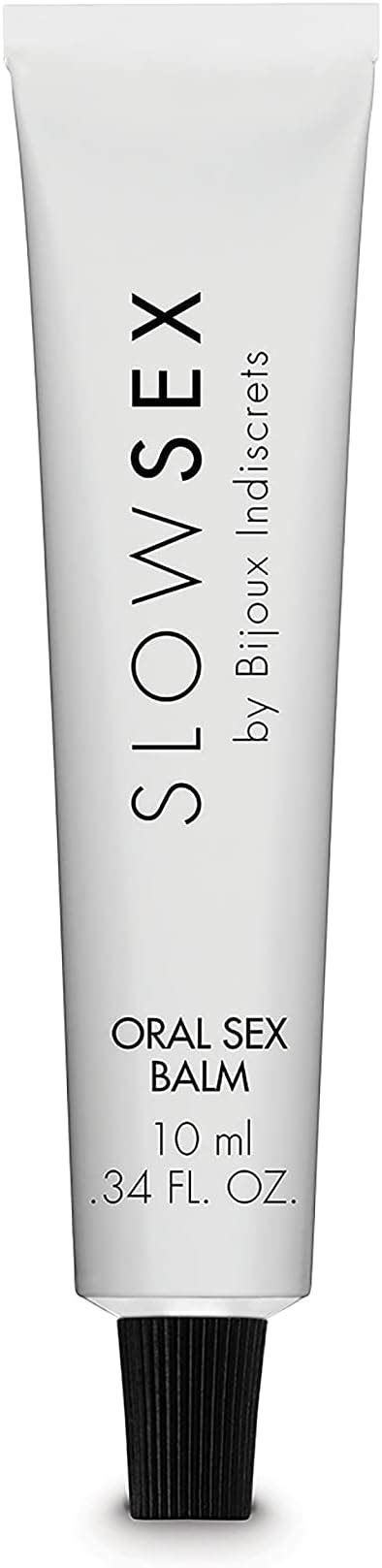 Bijoux Indiscrets Slow Sex Oral Sex Balm Is Designed To Enhance Oral Sex Experiences