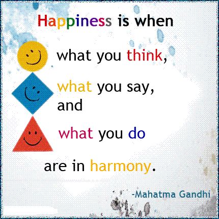 Mahatma Gandhi Quotes Happiness. QuotesGram