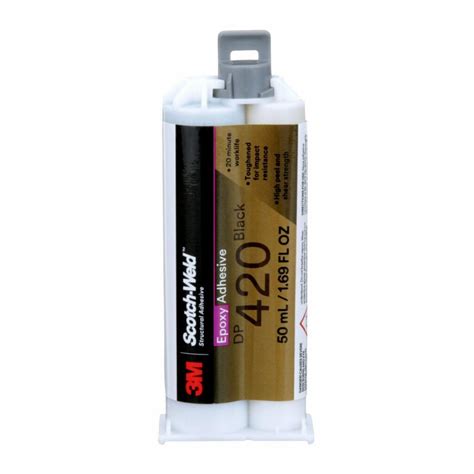 3m™ Scotch Weld™ Epoxy Adhesive Dp420 Black 50 Ml 3m United Arab Emirates