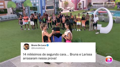 Famosos Repercutem Lideran A De Bruna Griphao E Larissa No Bbb