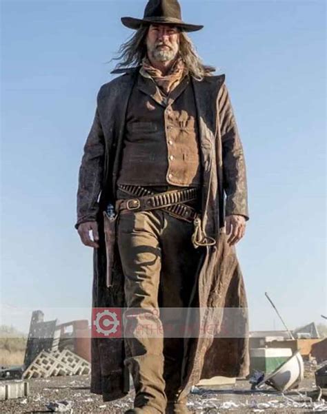 Buy Graham Mctavish Leather Coat The Cowboy Coat Preacher