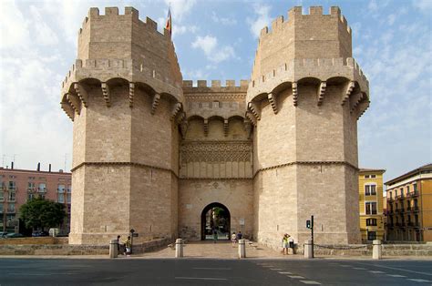 Torres De Serranos Photograph By Fabrizio Troiani