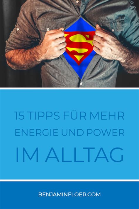 Tipps F R Mehr Energie Und Power Im Alltag