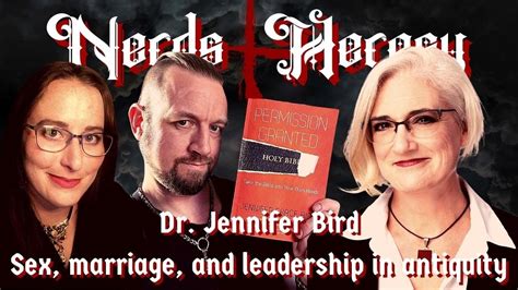 Sex Marriage And Women In Scholarship With Dr Jennifer Bird Youtube