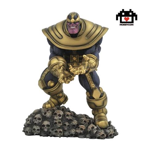 Diamond Select Toys Marvel Gallery Avengers Thanos PVC Figure Blue