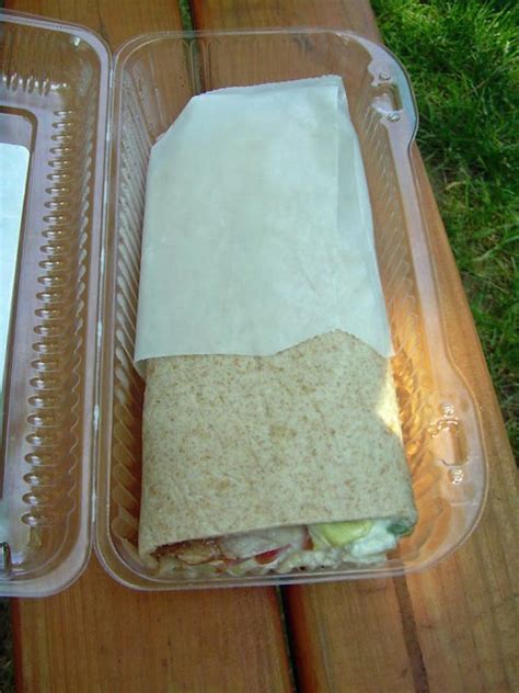 Chicken Salad Club Wrap Wawa Food Market 426 Ryders Ln Eas Flickr