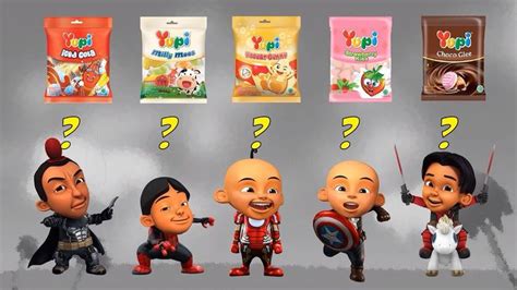 Keluarga Upin Ipin Mencari Kepala Dan Yupi Ehsan Mail Kak Ros Susanti