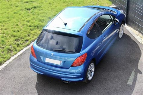 Annonce Vendue Peugeot 207 Rc 1 6 Thp 175 Ch Citadine Bleu Occasion 4 900 € 179 000 Km