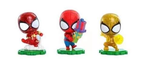 Spider man No Way Home Season Greetings Hot Toys Cosbaby Envío gratis