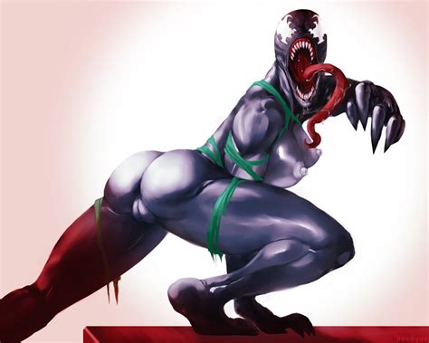 Marvel porn Venom Веном Черная смерть DocHyde Andrés Romero