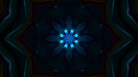 Abstract Kaleidoscope Animation Mandala Background Movie Geometric