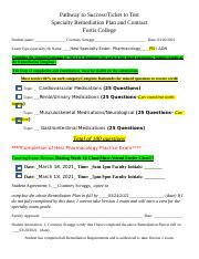 Specialty Exam Ticket To Test Pharmacology Winter 2021 Docx Pathway