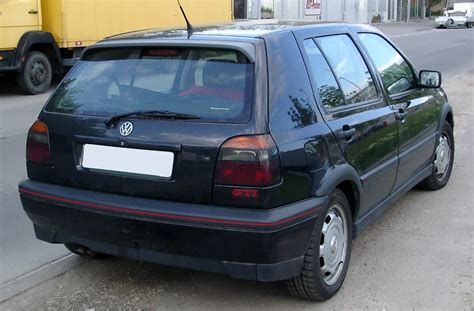 VW Golf 3 GTI technical details, history, photos on Better Parts LTD