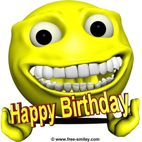 8 Happy Birthday Emoticons Images - Happy Birthday Smileys Emoticons ...