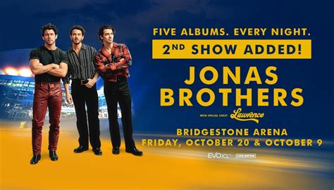 Jonas Brothers Five Albums One Night Bridgestone Arena