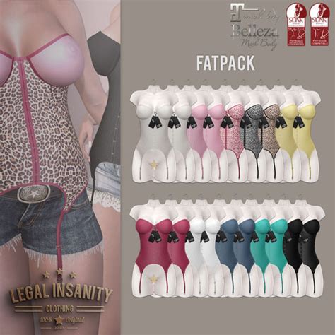 Second Life Marketplace Legal Insanity Layla Corsets Fatpack