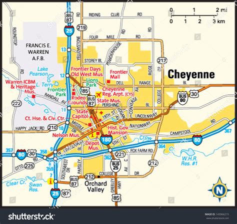 Cheyenne Territory Map