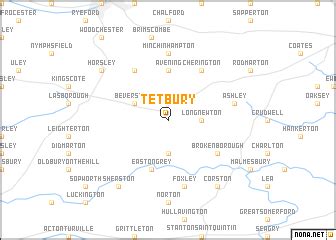 Tetbury (United Kingdom) map - nona.net