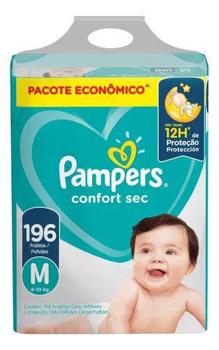 Fraldas Pampers Confort Sec M