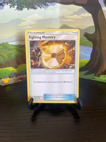 Fighting Memory Crimson Invasion Uncommon Pokemon Card Tcg