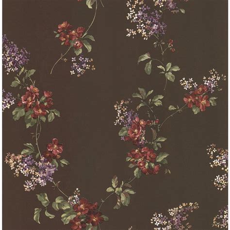 Brewster Floral Trail Wallpaper-282-64000 - The Home Depot