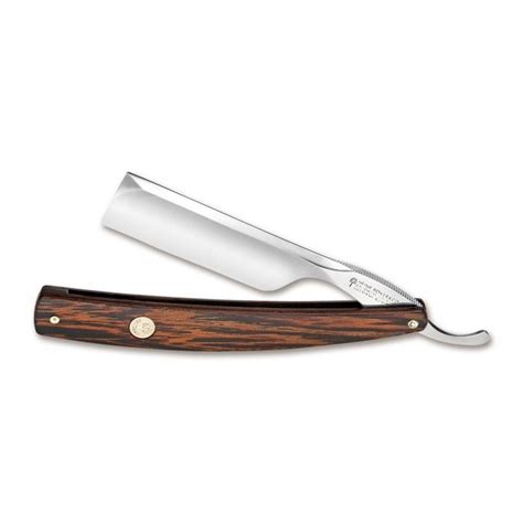 Art du Barbier Rasoir coupe chou Inox et wenge Böker Rasoir coupe