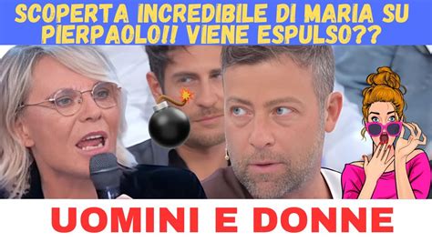 UOMINI E DONNE UNA SEGNALAZIONE SU PIERPAOLO FA INCAZZARE IDA E