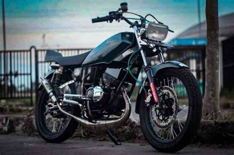 Foto Rx King Warna Hitam Modif Simple Cetbang