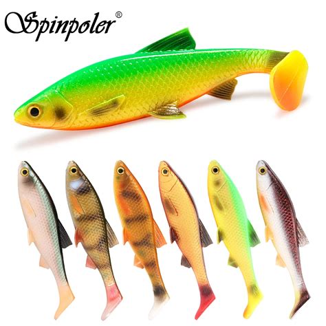 Spinpoler River Roach Paddle Tail Soft Bait Fishing Lure Cm Cm