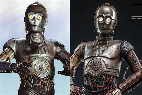 Hot Toys Mms D Star Wars Episode Ii Aotc C Po R D Collectible Figures