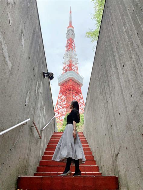 芝公園の口コミ 東京タワーと素敵な写真が撮れる階段 Triproud