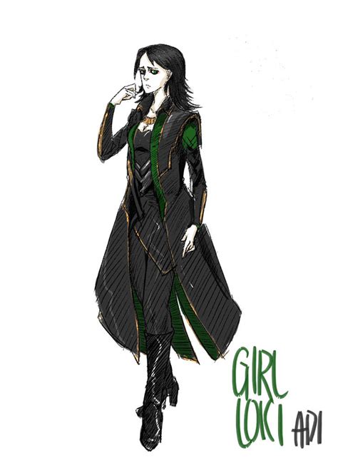 Girl Loki by AdilJIU on DeviantArt