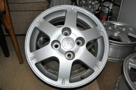 Литые диски 15" Оригинал — Mitsubishi Lancer IX, 1,6 л, 2006 года ...