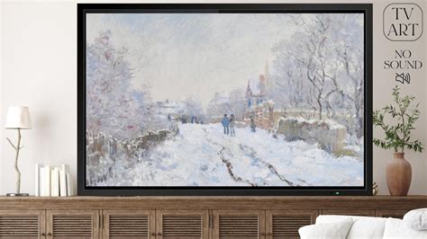 Winterscape Turn Your TV into Vintage Winter Art | Snowy TV Art Slideshow | 2 Hrs of 4K ...