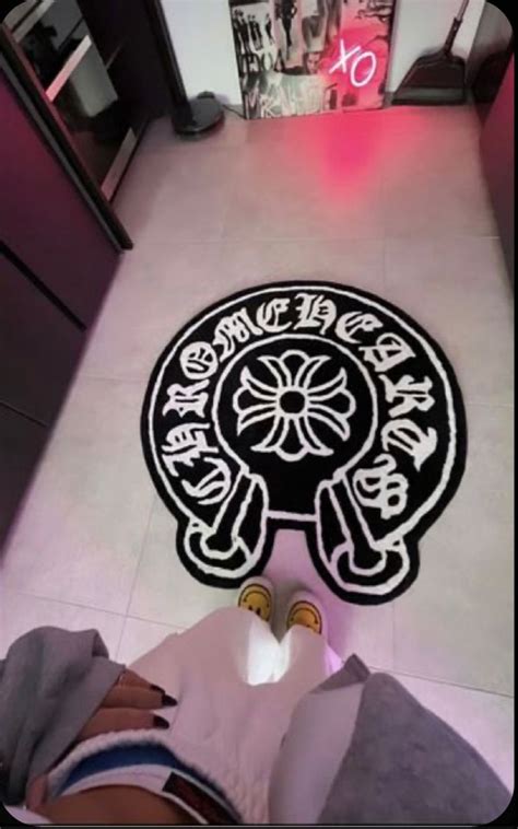 Chrome Hearts Carpet Dream Apartment Decor Cute Bedroom Decor